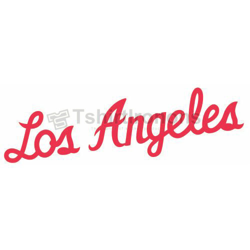 Los Angeles Clippers T-shirts Iron On Transfers N1040 - Click Image to Close